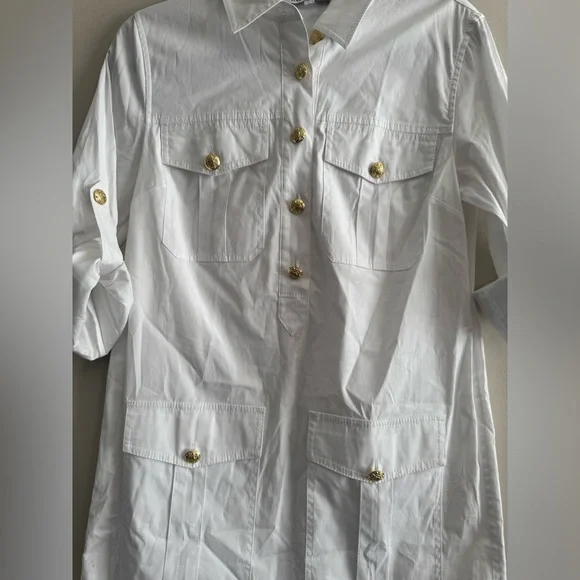 Veronica Beard Saude White Dress 4 - Picture 4 of 10